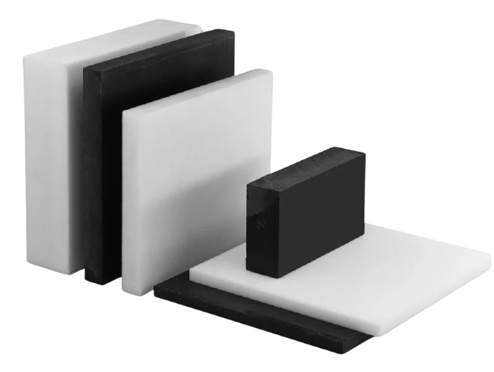 DoonX White Black Acetal Delrin Sheet POM Flat Panel Plate 1