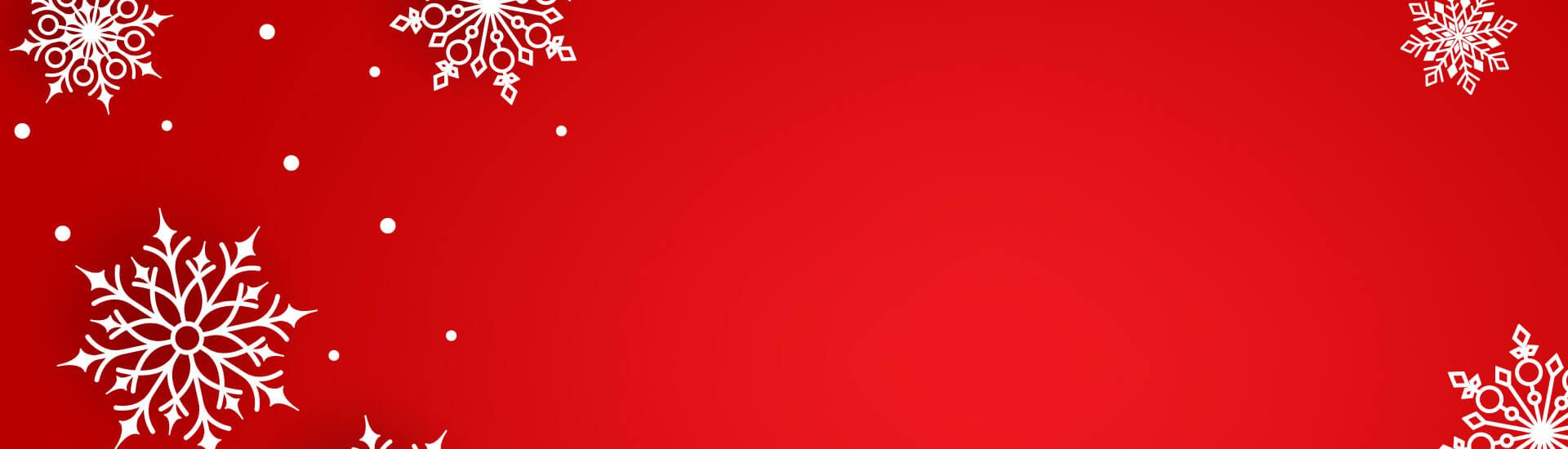 2021 CHRISTMAS BANNER RED SNOW FLAKES 1920 X 550 1